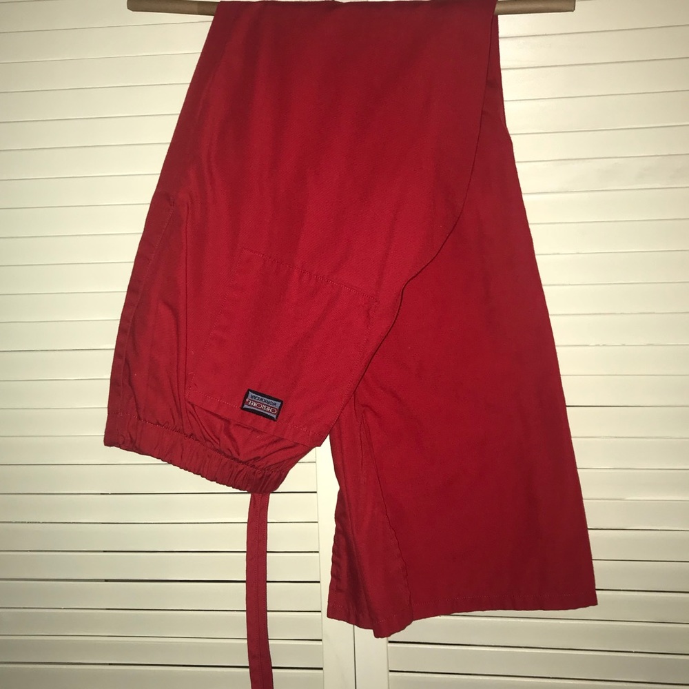 Red Cherokee scrub bottoms